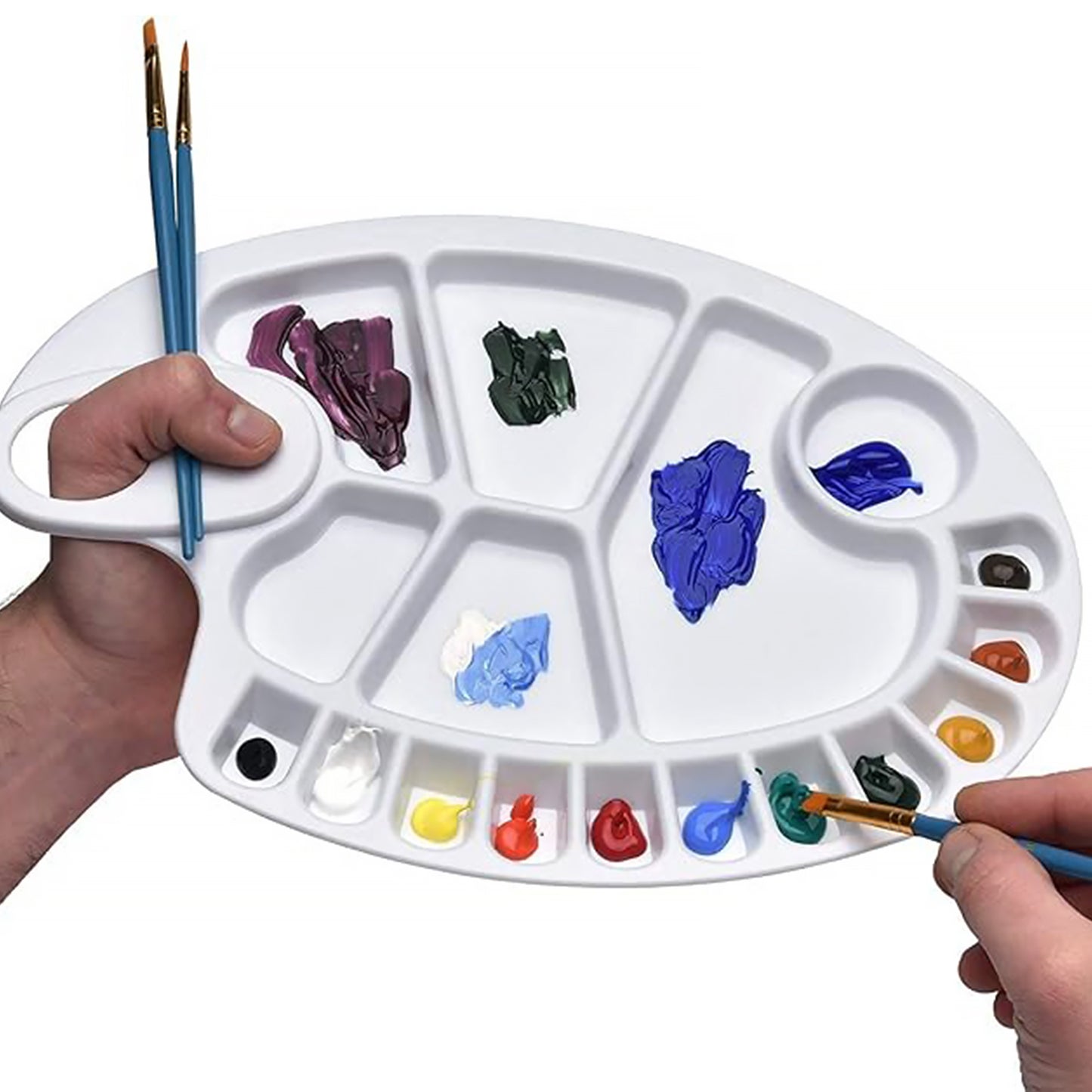 Watercolor Plastic Palette for Painting