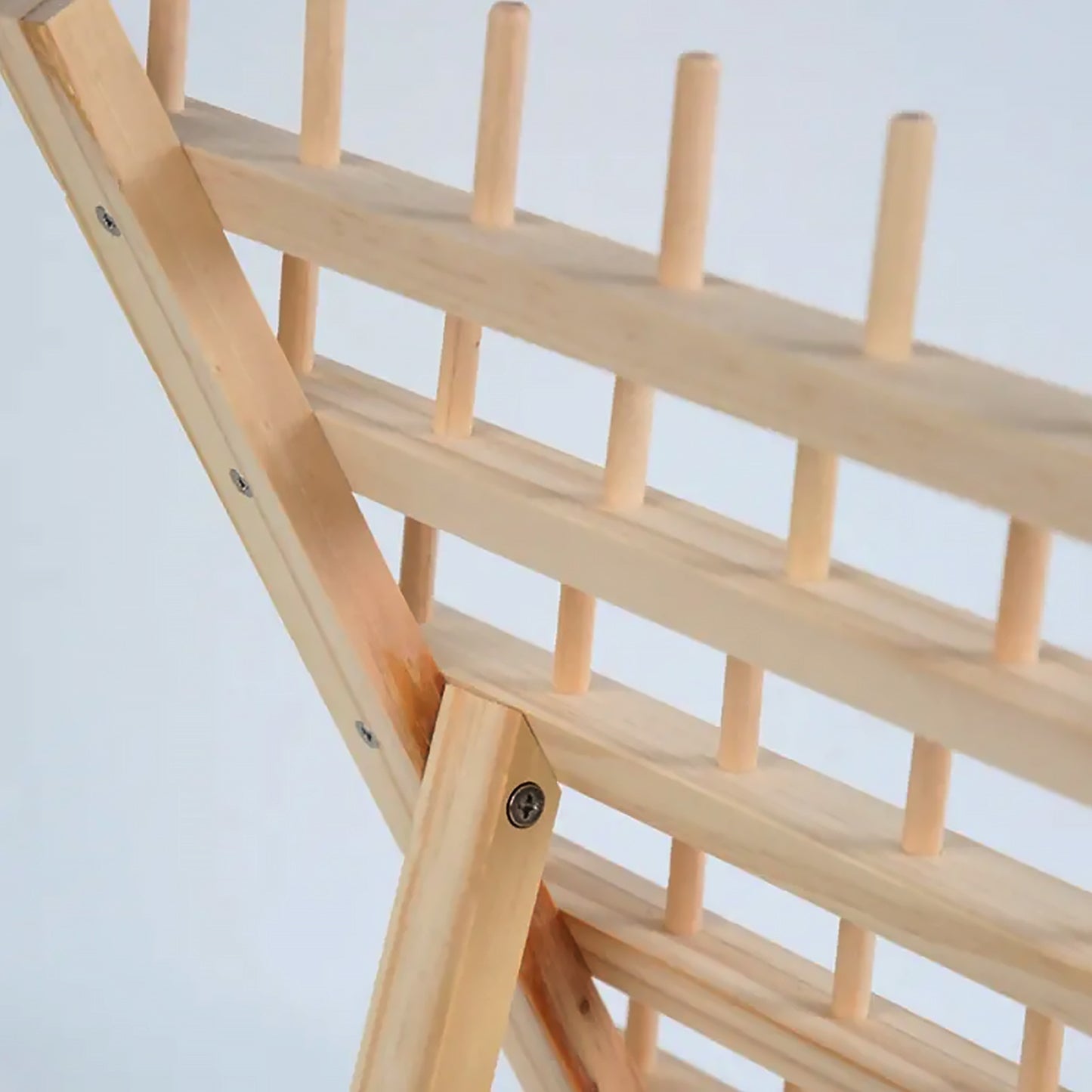 Wooden Thread Holder Rack