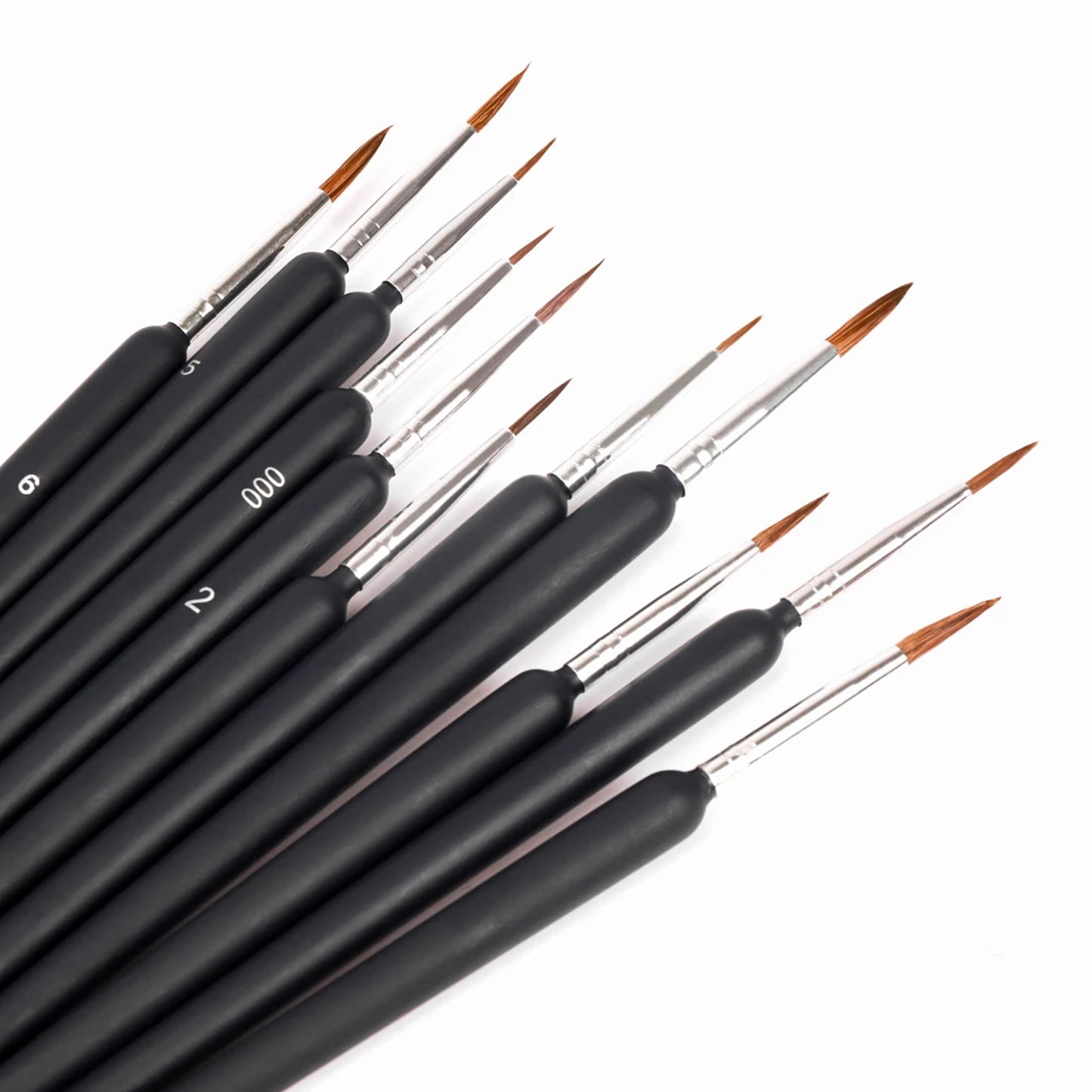 Miniature Paint Brush Set