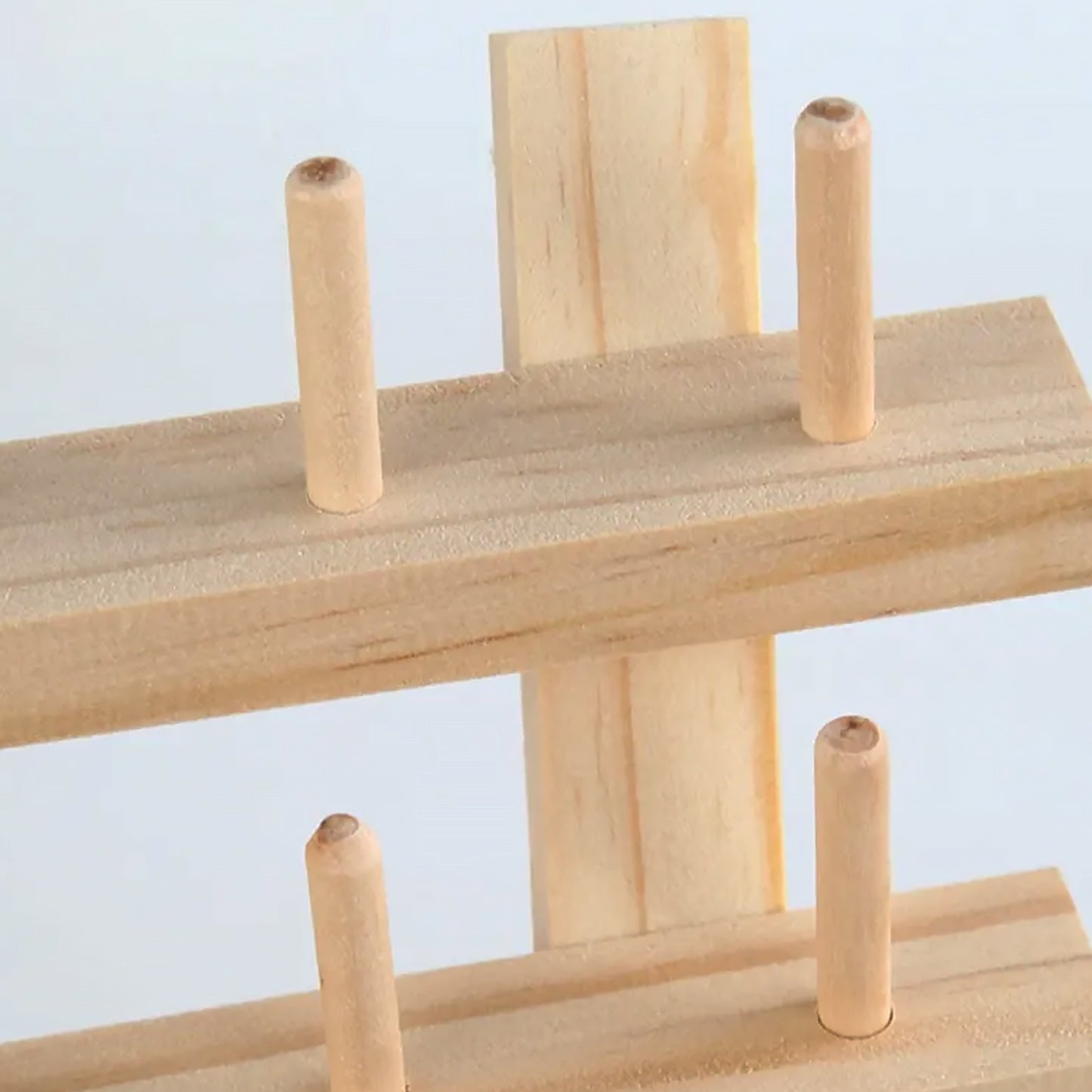 Wooden Thread Holder Rack