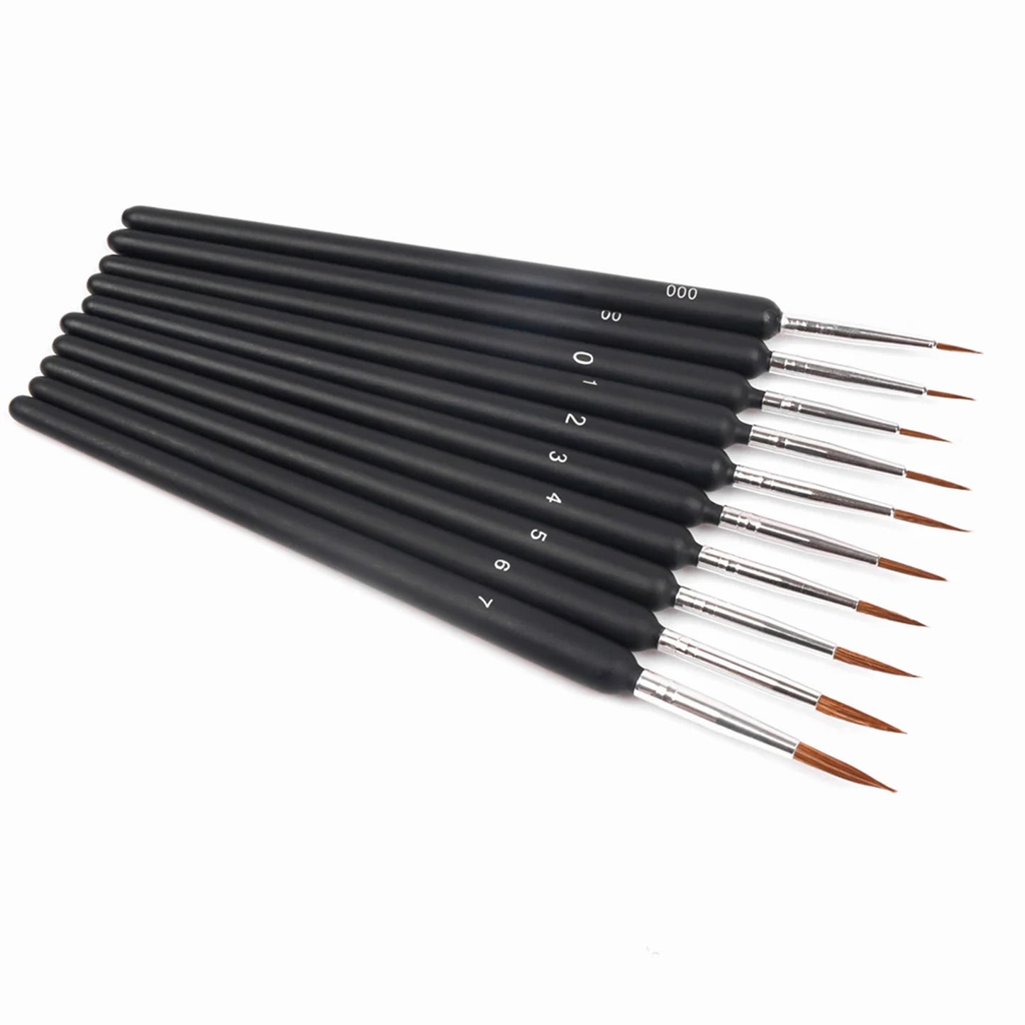 Miniature Paint Brush Set