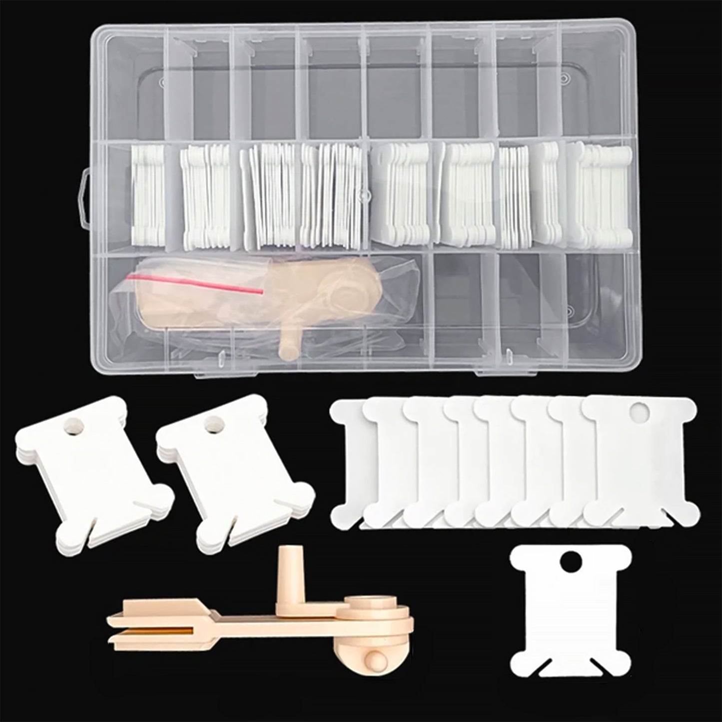 Embroidery Floss Organizer Thread Storage Box