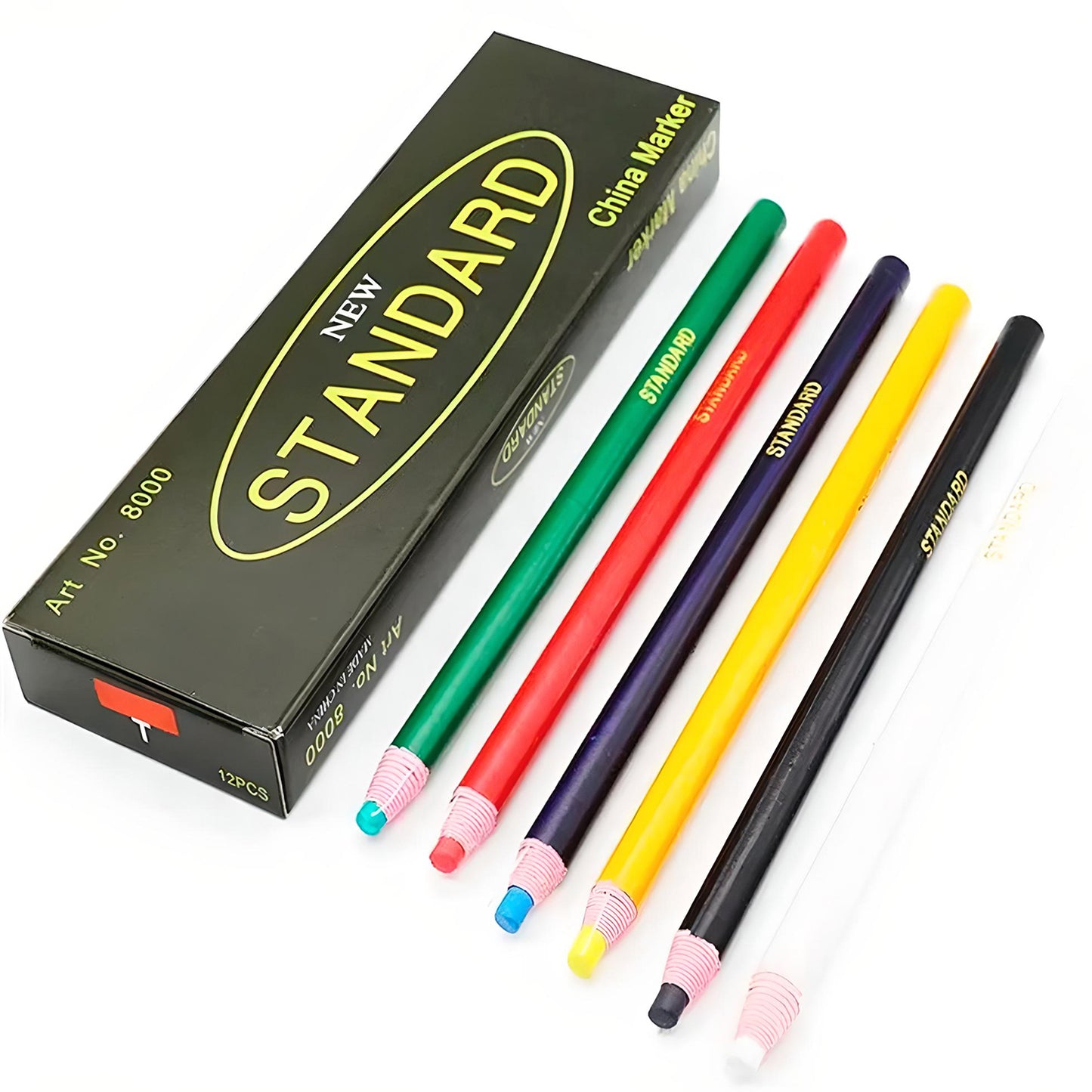 12pcs Fabric Chalk Pencil for Sewing