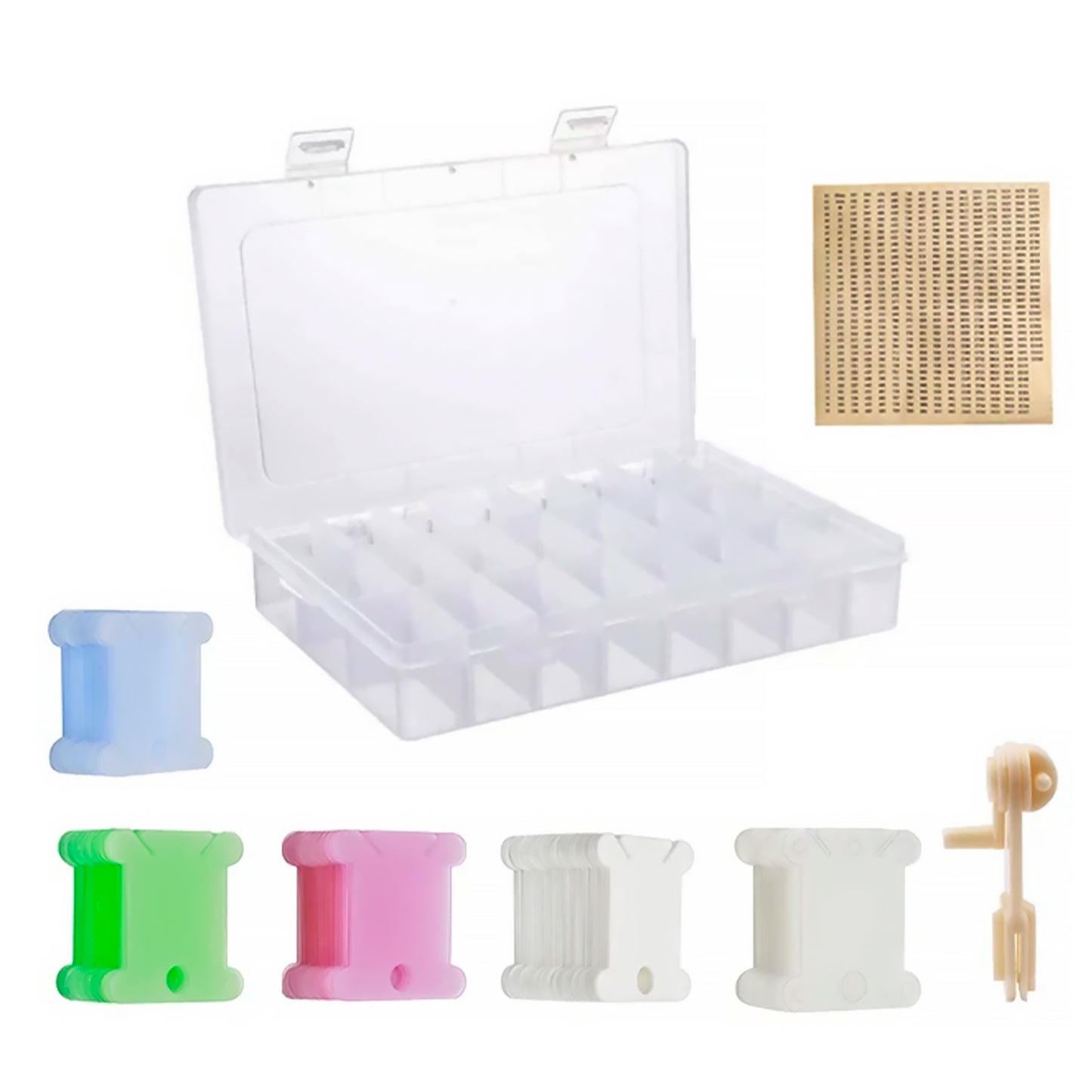 Embroidery Floss Organizer Thread Storage Box