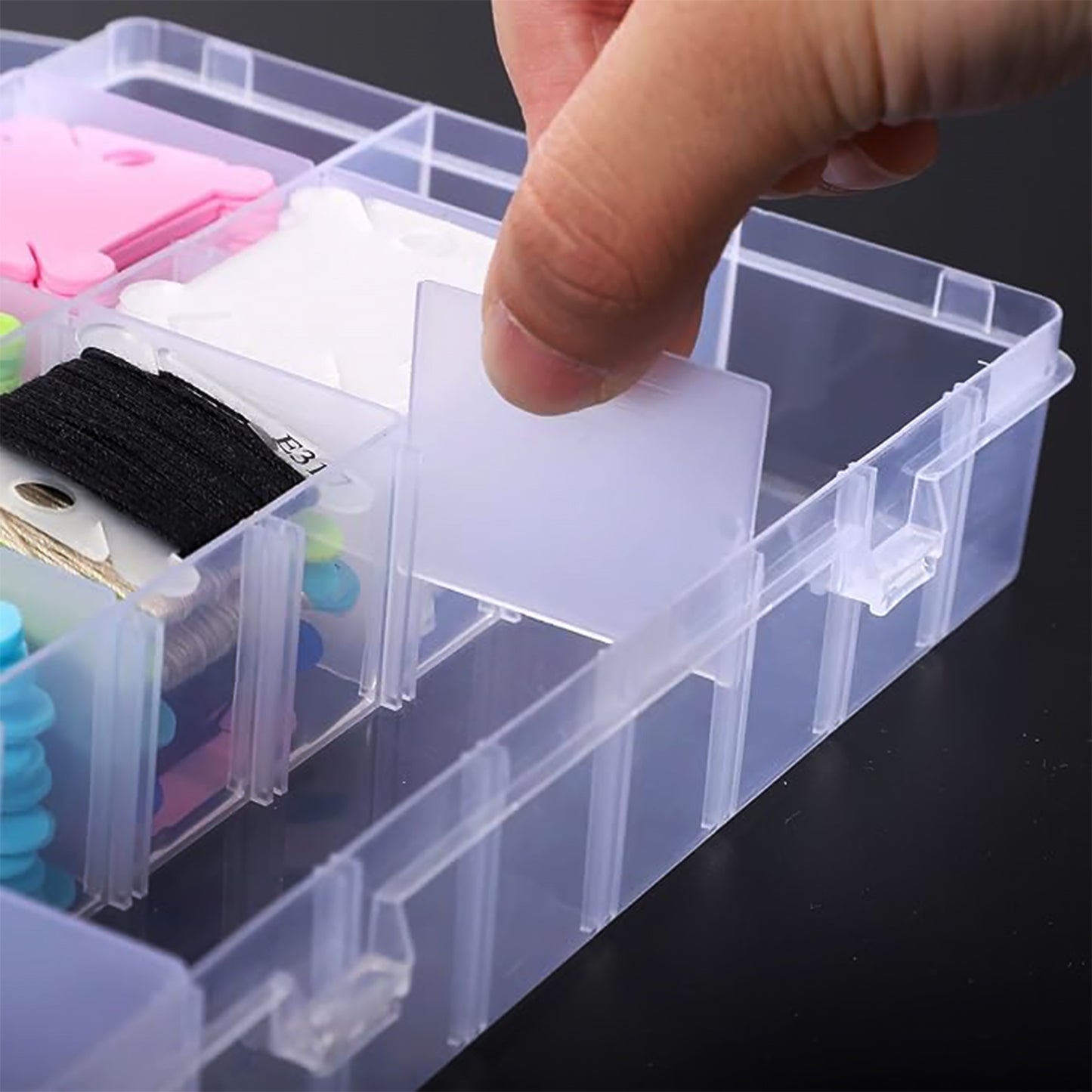 Embroidery Floss Organizer Thread Storage Box