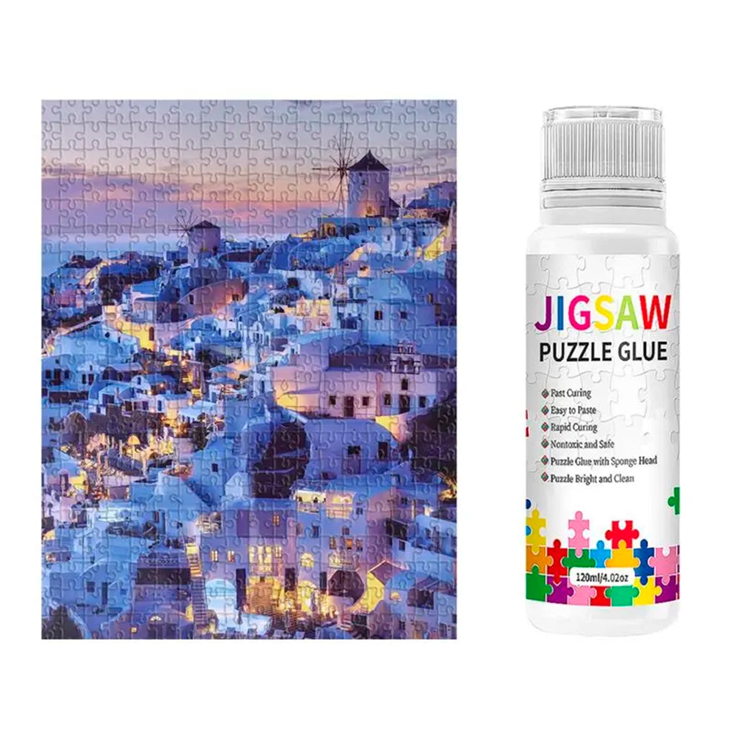 Jigsaw Puzzle Glue for Hold & Shine Effect