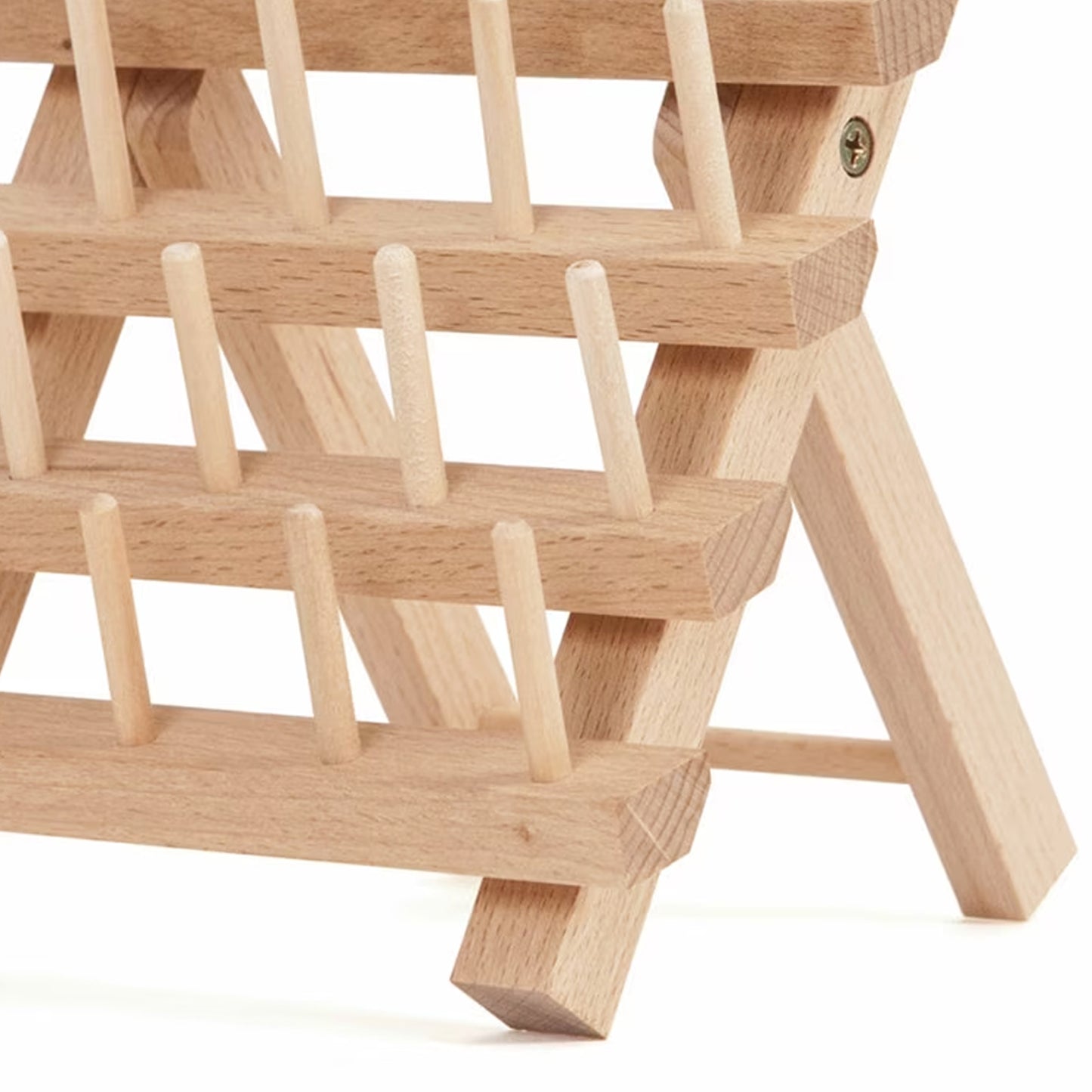 Wooden Thread Holder Rack