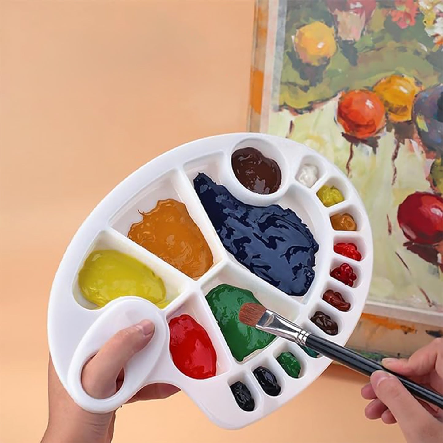 Watercolor Plastic Palette for Painting