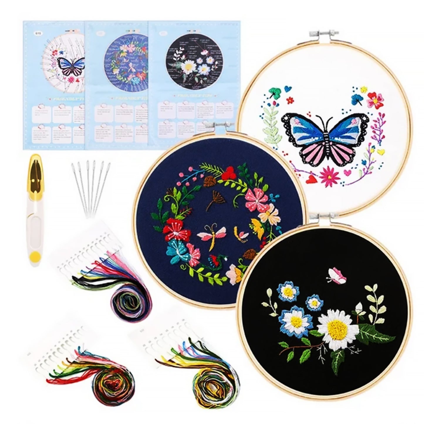 Cross Stitch Kit Beginner Embroidery Set