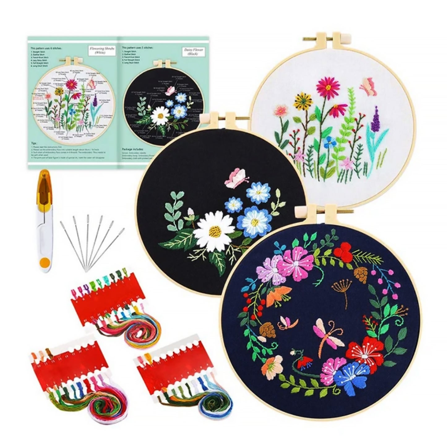 Cross Stitch Kit Beginner Embroidery Set