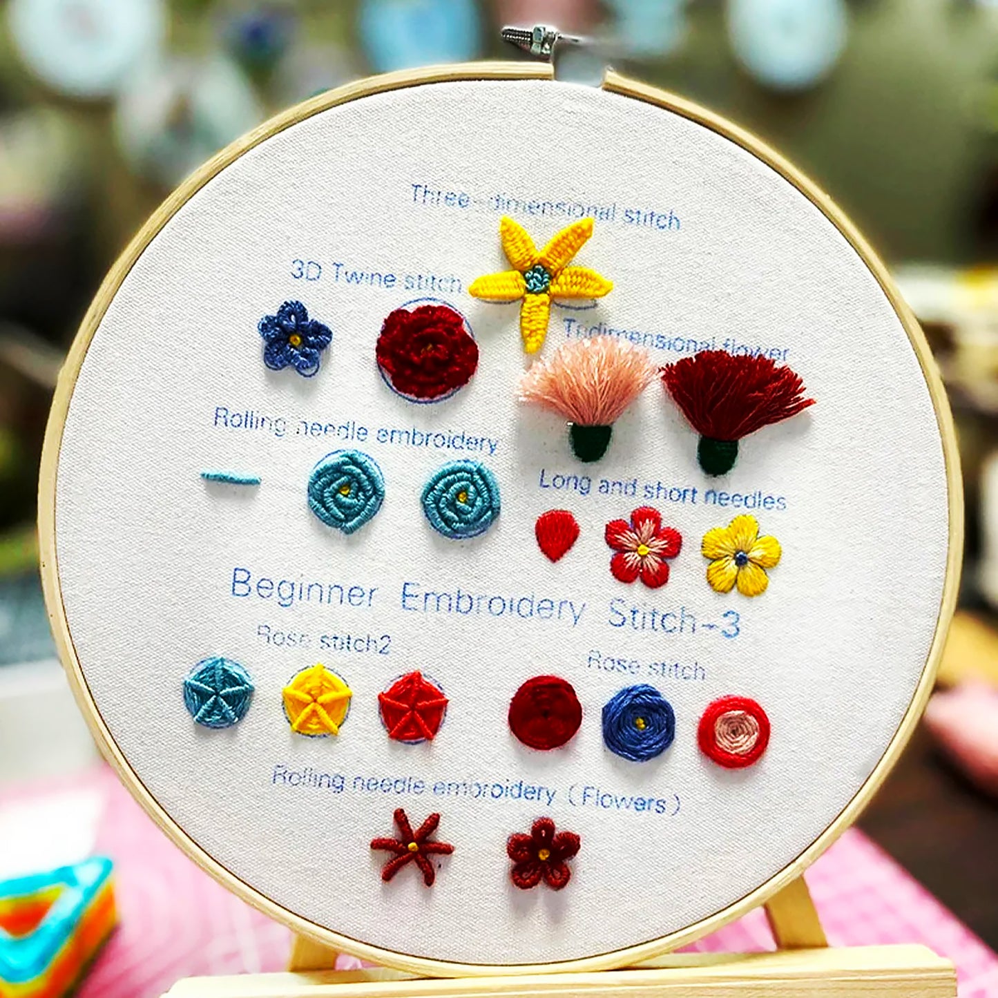 Cross Stitch Kit Beginner Embroidery Set