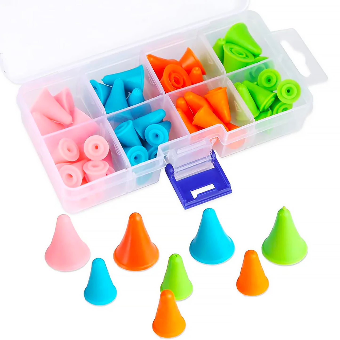 24pcs Knitting Needle Caps Point Protectors