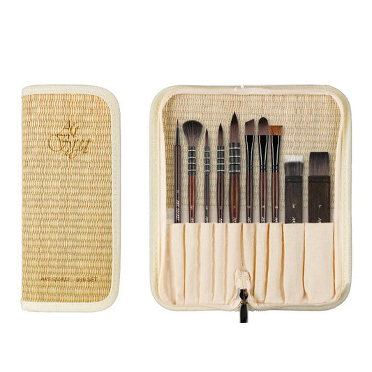 Painting Watercolor Acrylic Brush Set with Pouch